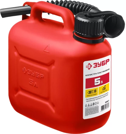 ЗУБР 5 л, пластиковая канистра (38366-5) купить в Ноябрьске