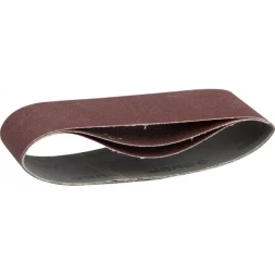 Лента шлифовальная бесконечная ЗУБР "МАСТЕР" на тканевой основе, для ЛШМ, P120, 75х457мм, 3шт 35541-120