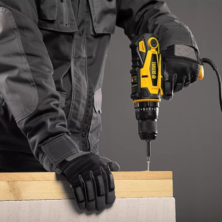 Дрель-шуруповерт сетевая ударная Denzel 26211, ISD-300-13 купить в Ноябрьске