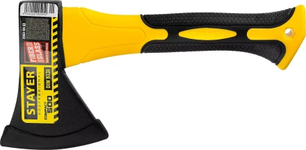 Топор COMPACT 600 г с фиберглассовой рукояткой, STAYER 2064-06 2064-06_z01 купить в Ноябрьске