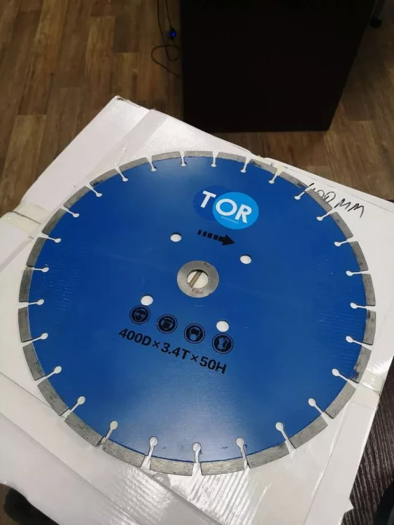 Диск по бетону для швонарезчиков HQR500A-2 (E) 400Dx3,6Tx50H (Cutter Disc 400 mm) 1019724 купить в Ноябрьске