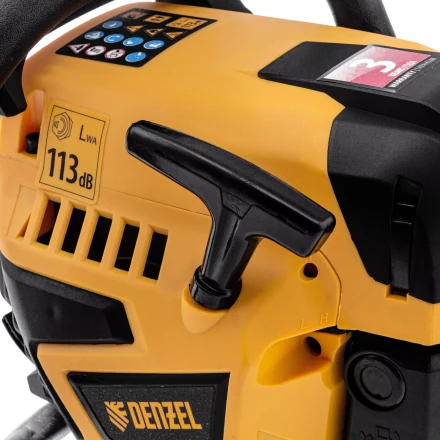 Пила цепная бензиновая Denzel DS-4516, шина 40 см, 45 см3, 2,5 л.с, шаг 0,325, паз 1,5 мм, 64 звена 95236 купить в Ноябрьске