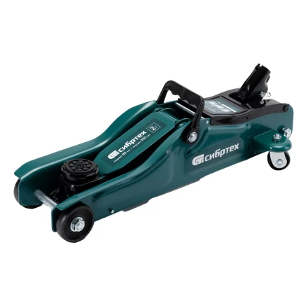 Домкрат гидравлический подкатной Сибртех 50831, 2 т, 85-330 мм, низкий подхват, в пласт. кейсе купить в Ноябрьске