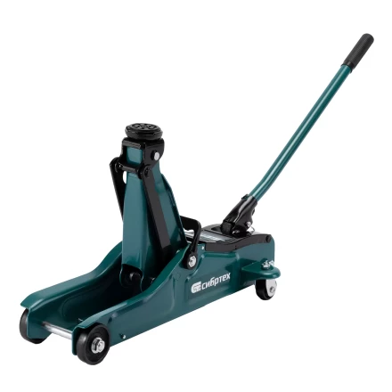 Домкрат гидравлический подкатной Сибртех 50831, 2 т, 85-330 мм, низкий подхват, в пласт. кейсе купить в Ноябрьске