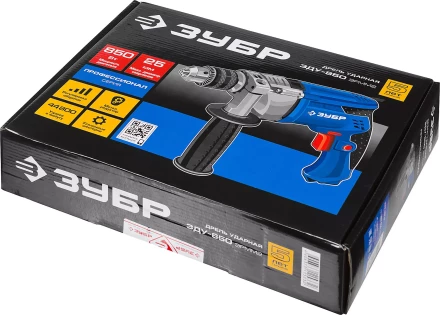 Дрель ударная ЗДУ-850 ЭРММ2 серия ПРОФЕССИОНАЛ купить в Ноябрьске