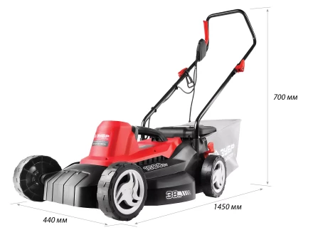 Газонокосилка электрическая ЗГКЭ-38-1600 серия МАСТЕР купить в Ноябрьске