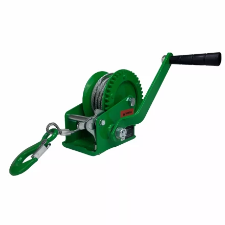 Лебедка ручная барабанная HITCH HW 700 700 кг канат 10 м (SZ073174) купить в Ноябрьске