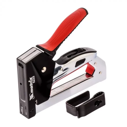 Степлер мебельный стальной тип 53 6-14 мм тип 300 14 мм тип 500 14 мм PRO Matrix 40918 купить в Ноябрьске