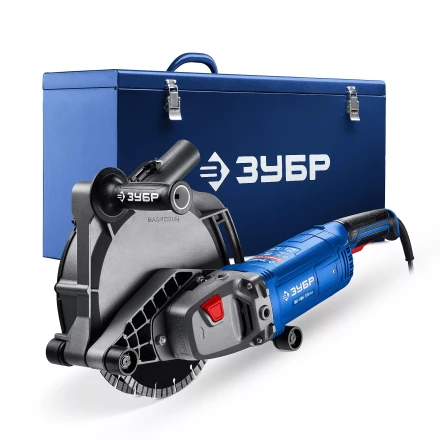 ЗУБР d 230 мм, 2700 Вт, 65 мм, штроборез (бороздодел), метал. ящик, Профессионал (ЗШ-П65-2700 ПСТК) купить в Ноябрьске