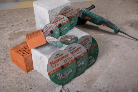 Круг зачистной HAMMER 180х6х22мм 14А купить в Ноябрьске