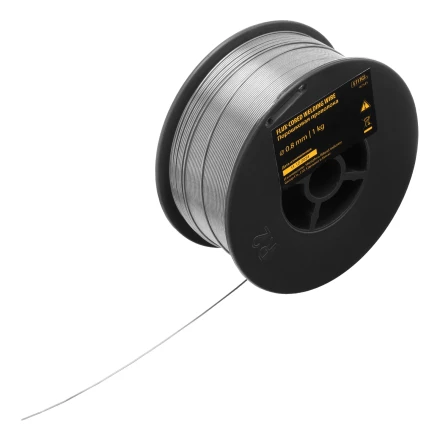 Порошковая проволока Е71TGS, диам. 0,8 мм, 1 кг, диам. катушки D100// Denzel 97545 купить в Ноябрьске