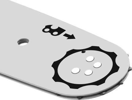 ЗУБР тип 5, шаг 0.325, паз 1.5 мм, 40 см, шина для бензопил (70205-40) купить в Ноябрьске