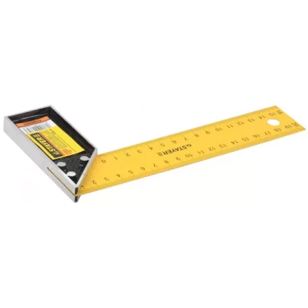 Угольник STAYER &quot;STANDARD&quot; столярный, стальное полотно, 200мм 34302-20 купить в Ноябрьске