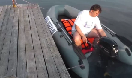 Двухтактный мотор лодочный подвесной Hidea HD 9.8FHS купить в Ноябрьске