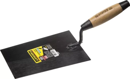 Кельма отделочника STAYER с деревянной усиленной ручкой КО 0821-1 купить в Ноябрьске