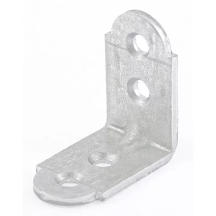 Уголок мебельный  усиленный, 2,0 мм, 30х30х16 мм, цинк  СИБРТЕХ Россия 46513 купить в Ноябрьске