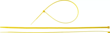 Хомуты нейлоновые ЗУБР &quot;МАСТЕР&quot; желтые, 4,8 мм x 400 мм, 100 шт 309050-48-400 купить в Ноябрьске