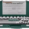 Набор головок торцевых 1/2"DR 8-34мм 28предметов S04Н4728S Jonnesway 47534 купить в Ноябрьске
