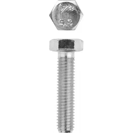 Болт ЗУБР &quot;МАСТЕР&quot; с шестигранной головкой, ГОСТ 7798-70, класс прочности 5.8, оцинкованный, M8x35мм, 5кг 303080-08-035 купить в Ноябрьске