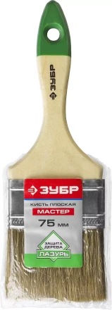 Кисти плоские ЛАЗУРЬ серия МАСТЕР купить в Ноябрьске