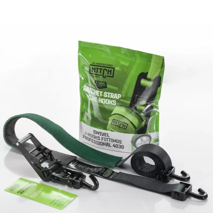 Ремень стяжной автовозный HITCH PROFF 50мм STF 600DaN 4000кг 3м текстил контр 750мм поворотн J-крюки (SZ068109) купить в Ноябрьске