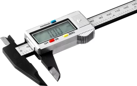 Штангенциркуль STAYER &quot;MASTER&quot; электронный, направляющая из композитных матер. на основе углеродного волокна, пластик корпус, шаг измерения 0,1, 150мм 34411-150 купить в Ноябрьске