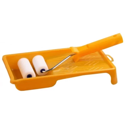 Набор STAYER Валик &quot;ПОРОЛОН&quot; МИНИ с ванночкой, 50мм 0544-05-07 купить в Ноябрьске