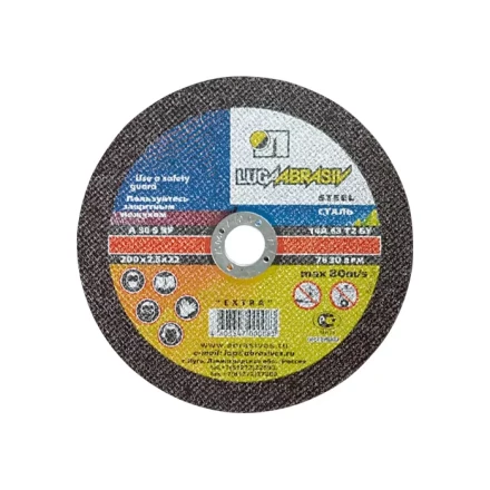 Круг отрезной по металлу 115 х 2,0 х 22 мм Луга 73652 купить в Ноябрьске