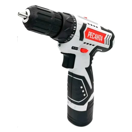 Дрель-шуруповерт аккумуляторная Ресанта ДА-12-2Л 75/14/1 купить в Ноябрьске