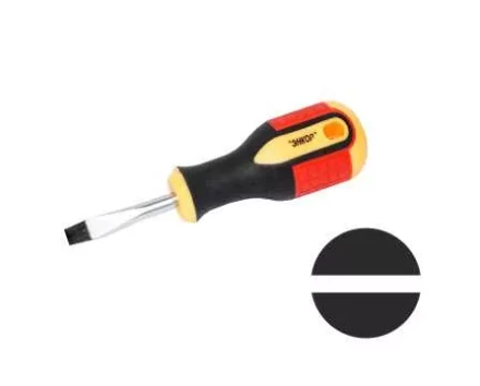 Отвертка шлиц. 1,2х6,5х38мм,трехкомп рук. 19614 купить в Ноябрьске