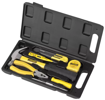 Набор инструментов STAYER &quot;STANDARD&quot; ТЕХНИК для ремонтных работ, 7 предметов 22051-H7 купить в Ноябрьске