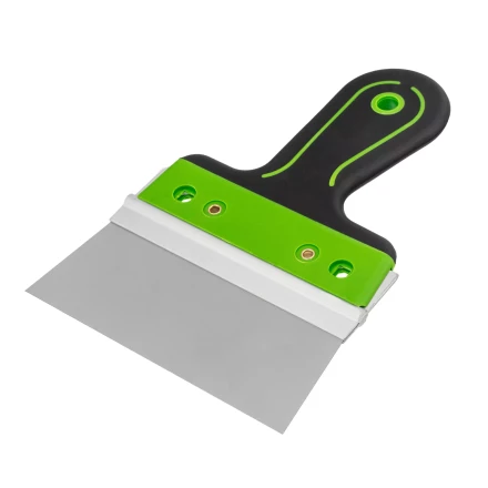 Шпатель фасадный Сибртех, нержавеющая сталь 420S45, 150 мм, 2-компонентная ручка, 85590 купить в Ноябрьске