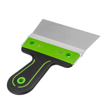 Шпатель фасадный Сибртех, нержавеющая сталь 420S45, 150 мм, 2-компонентная ручка, 85590 купить в Ноябрьске