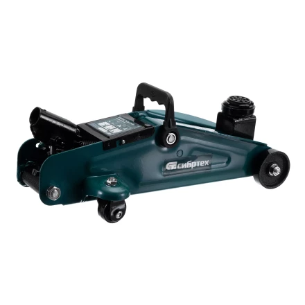 Домкрат гидравлический подкатной Сибртех 50833, 2 т, 127-330 мм, в пласт. кейсе купить в Ноябрьске