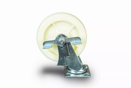 Колесо большегрузное поворотное SCdnb 80 200 мм полипропиленовое с тормозом 1024225 купить в Ноябрьске