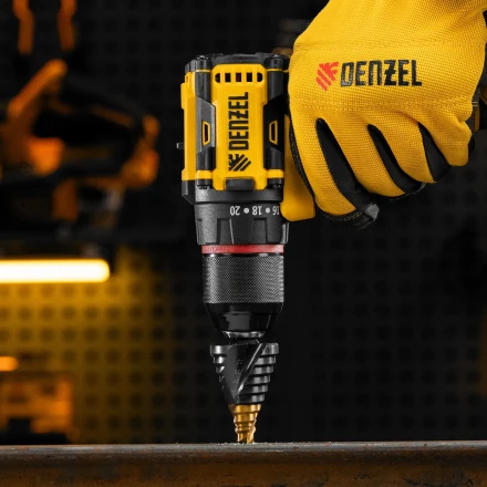 Сверло ступенчатое Denzel 723605, 9-12-15-18-21-24-27-30-33-36 мм, Р6М5, 6-гр. хвостовик купить в Ноябрьске