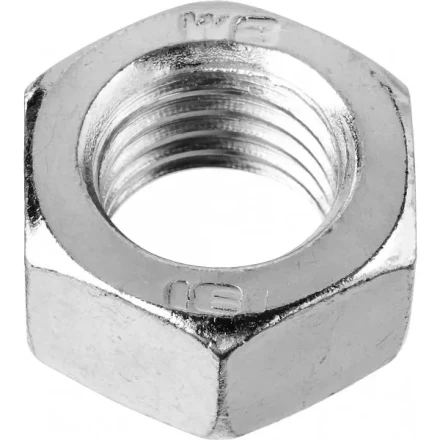 Гайка ГОСТ 5927-70, M20, 1 шт, кл. пр. 6, оцинкованная, ЗУБР 303556-20 купить в Ноябрьске