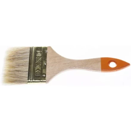 Кисть флейцевая DEXX, деревянная ручка, натуральная щетина, индивидуальная упаковка, 75мм 0100-075_z02 купить в Ноябрьске
