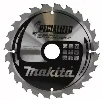 Диск пильный Makita, х355х30х3мм, 60 зуб,для дерева с гвоздями B-31463 купить в Ноябрьске