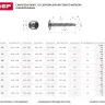 Саморезы ЗУБР с прессшайбой и сверлом по листовому металлу до 2мм, PH2, 4,2х32мм, ТФ1, 250шт 4-300211-42-032 купить в Ноябрьске
