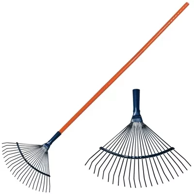 Веерные грабли с деревянным черенком стальные усилинные покрытые эпоксидом PALISAD LUXE 61790 купить в Ноябрьске