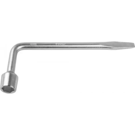 Ключ баллонный ЗУБР &quot;МАСТЕР&quot; L-образный, с монтажной лопаткой, 22мм 2753-22_z02 купить в Ноябрьске