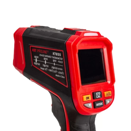 Лазерный бесконтактный цифровой пирометр КВТ KT 655 до 1380°C (87247) купить в Ноябрьске