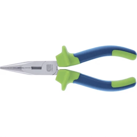 Длинногубцы прямые 180 мм двухкомпонентные рукоятки СИБРТЕХ 17105 купить в Ноябрьске