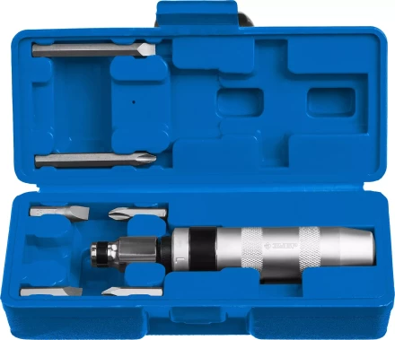 ЗУБР 8 предм., ударно-поворотная отвертка, Профессионал (2567) купить в Ноябрьске