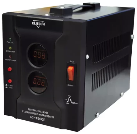 Стабилизатор напряжения ELITECH АСН 1500Е купить в Ноябрьске