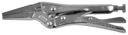 Зажим ЗУБР &quot;ЭКСПЕРТ&quot; ручной, с удлиненными губками из кованой Cr-V стали, для мест с ограниченным доступом, 150мм 22511-15 купить в Ноябрьске