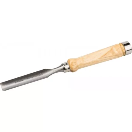 Стамеска-долото ЗУБР &quot;ЭКСПЕРТ&quot; полукруглая с деревянной ручкой, хромованадиевая сталь, 20мм 1822-20_z01 купить в Ноябрьске