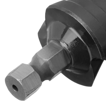 Сверло ступенчатое Denzel 723606, 4-6-8-10-12-14-16-18-20-22-24-26-28-30-32 мм, Р6М5, 6-гр. хвостовик купить в Ноябрьске