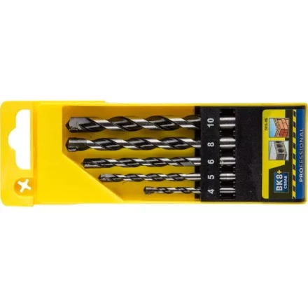 Набор STAYER &quot;PROFESSIONAL&quot;: Свёрла по бетону, ударные 4, 5, 6, 8, 10мм, 5шт 2915-H5 купить в Ноябрьске